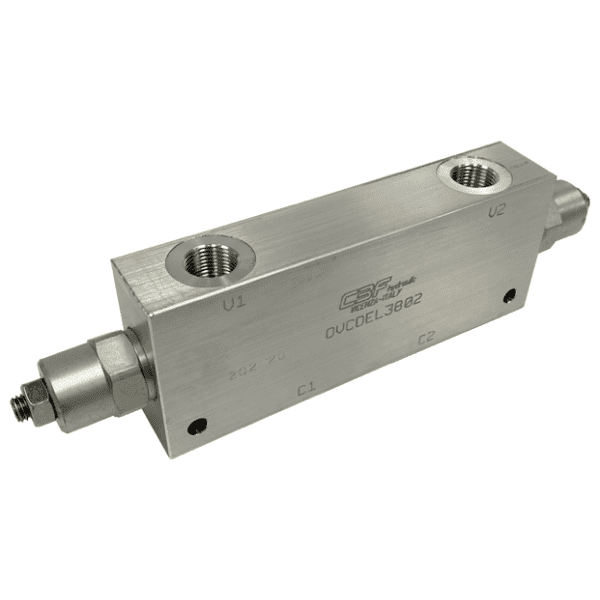 VBD12SF Double Lock Valve Timalco Hydraulics