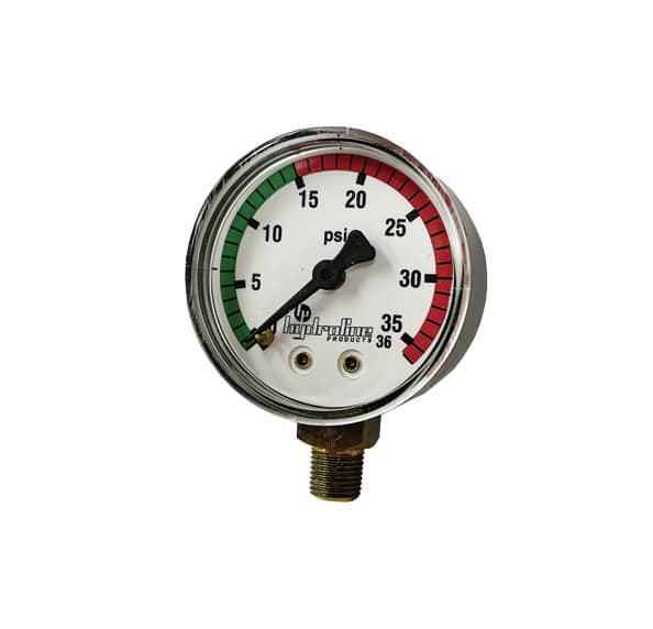 GR-50 Filter Pressure Indicator 50mm Bottom Entry