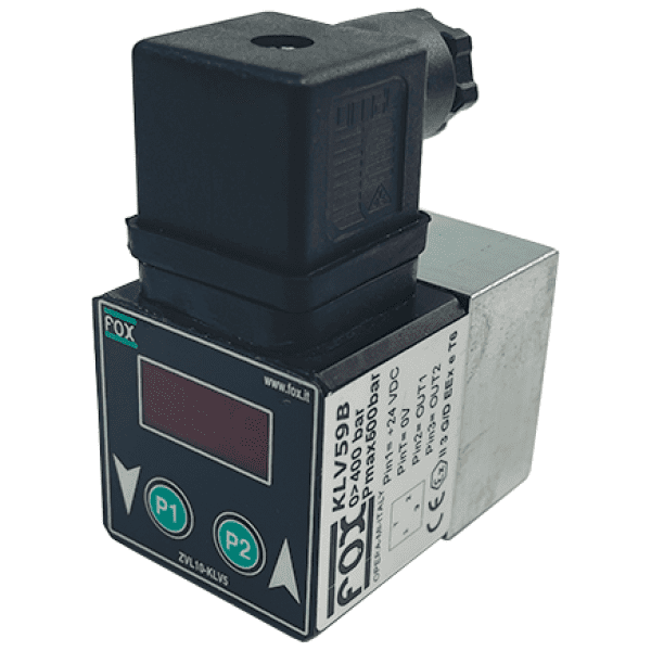 KLV59 Electronic Pressure Switch 2 Separate Adjustable Outputs