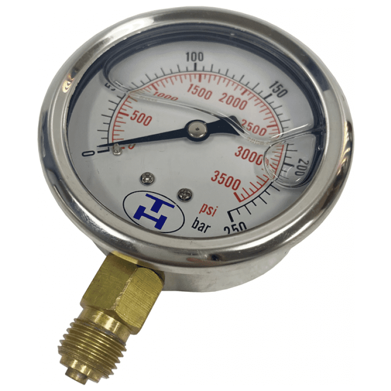 PG63-B-250-B, 63mm, 1/4" BSPP, 0-250 Bar | Timalco Hydraulics